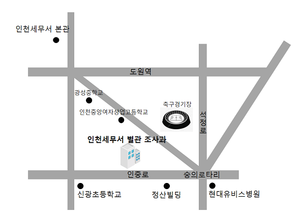 위치안내에 대한 이미지로, 자세한 설명은 아래를 참고하세요.