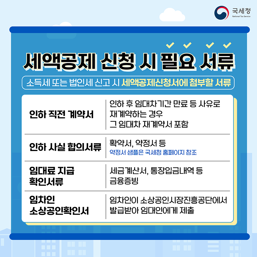 착한임대인 세액공제 제도 안내(2022) 이미지 3