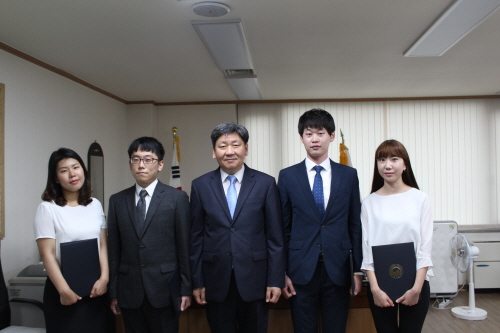 신규 발령자 단체사진