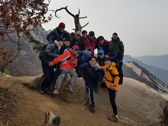 북한산 오봉코스 등반